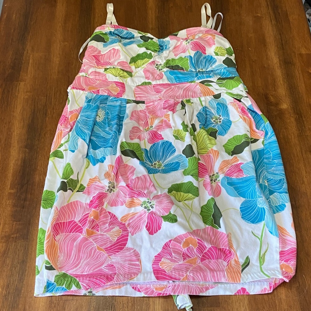 Torrid Floral Strapless Look Dress, 16
